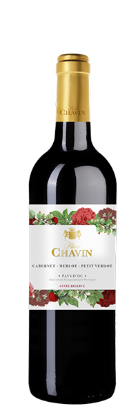 Chavin - collection Pierre Chavin - IGP Pays d’oc - Sud de France Pays D’Oc Rouge – Tri Cépages