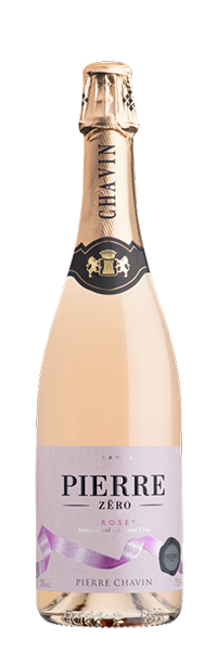 Chavin - collection Pierre Zéro - Chardonnay / Merlot - Rose effervescent