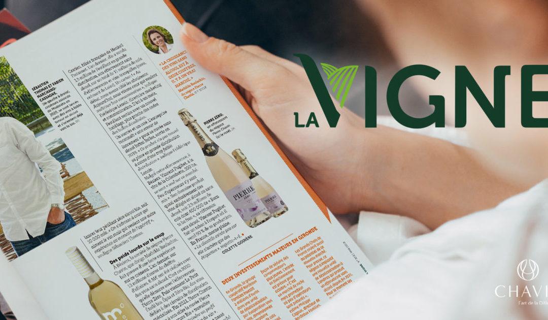 Article de presse dans La Vigne