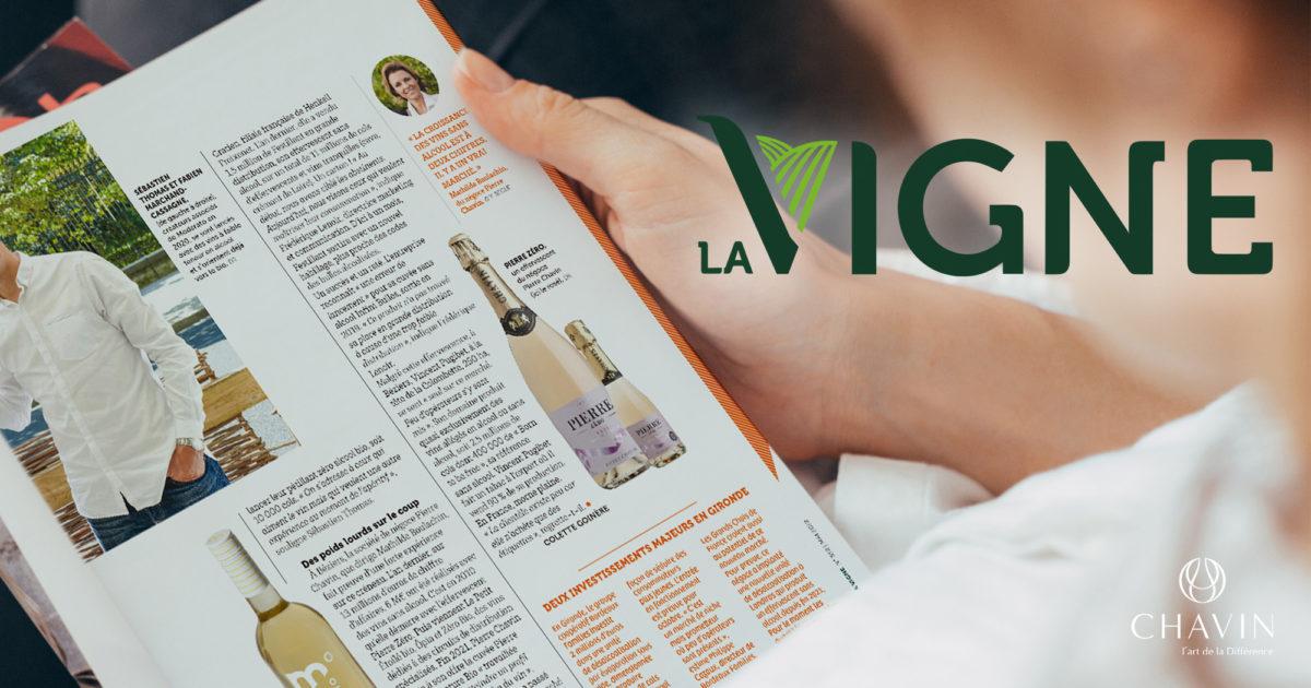 Chavin - Article de presse dans La Vigne