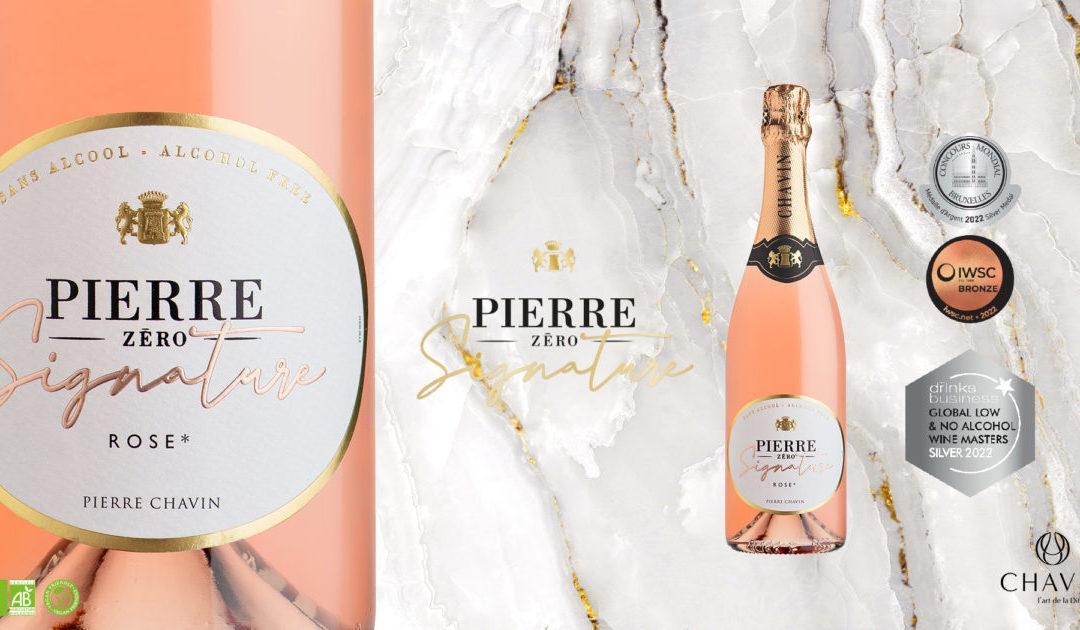 Signature rosé effervescent récompensé au Global Low & No Alcohol Wine Masters 2022