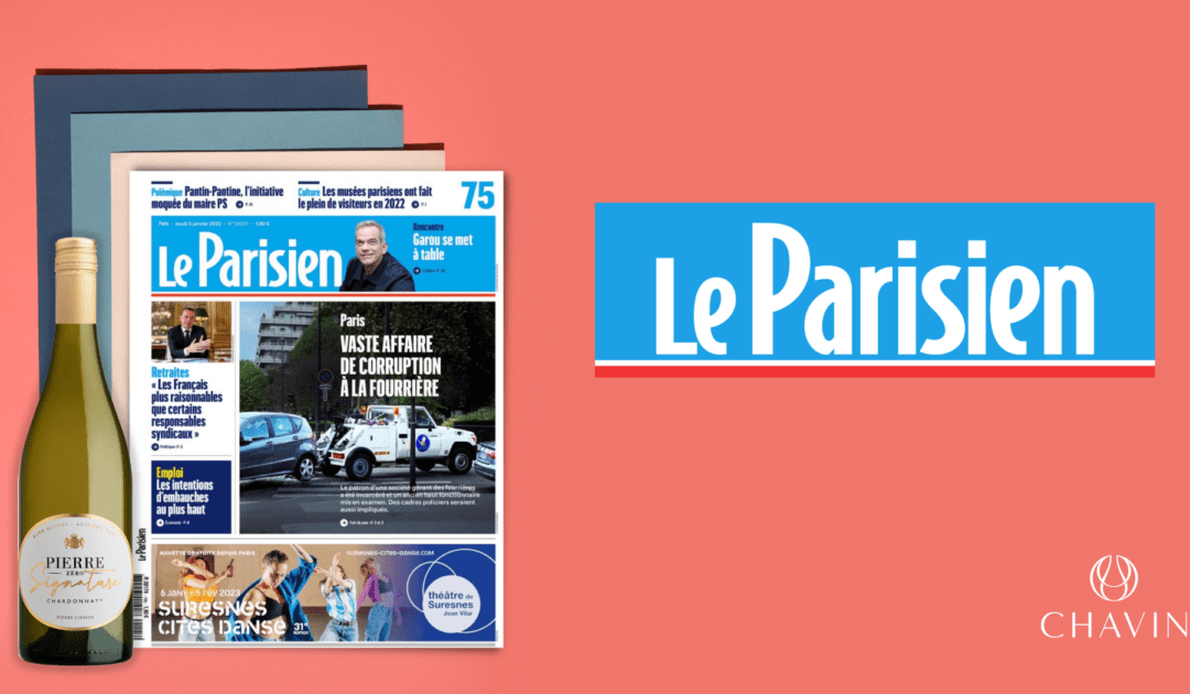 Chavin in “Le Parisien”