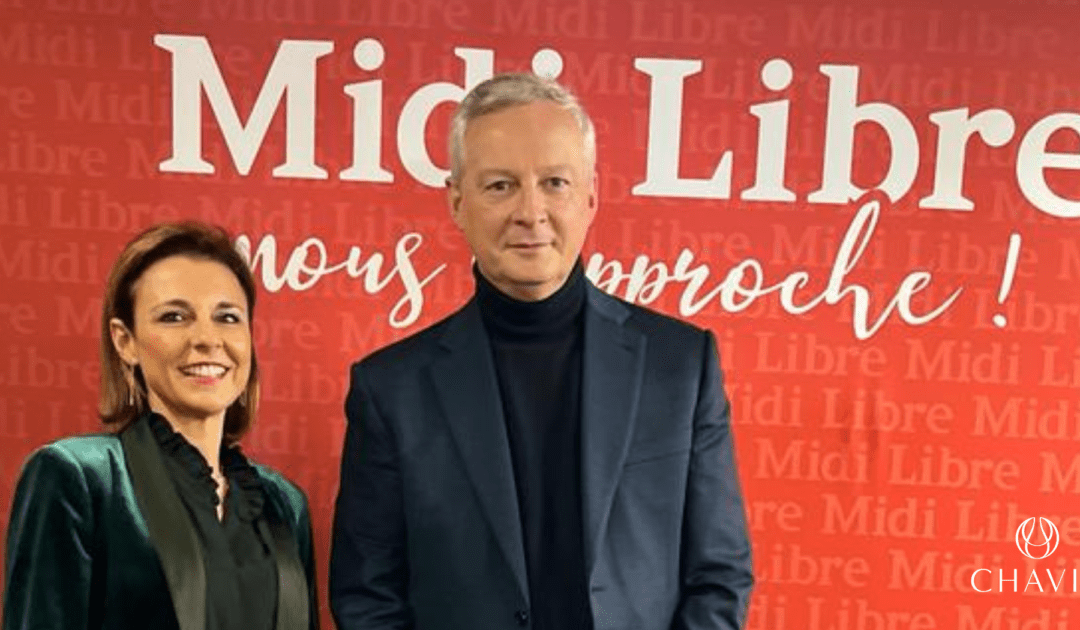 Rencontre avec Bruno Le Maire – Ministre Français de l’économie