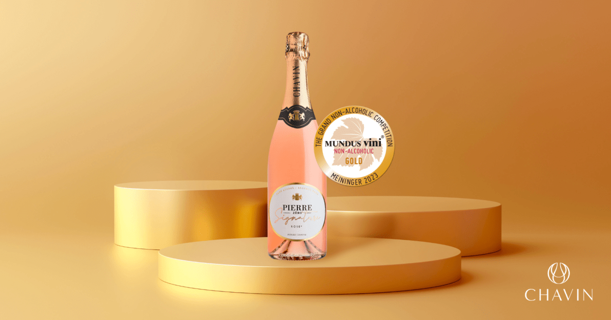 Chavin - Pierre Zéro Signature wins gold at the MUNDUS VINI non-alcoholic competition