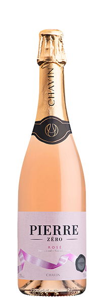 Chavin - collection Pierre Zéro - Chardonnay / Merlot - Sparkling Rosé
