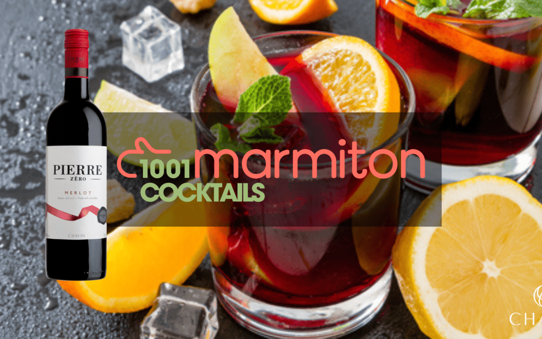 1001 Cocktails – Marmiton : Sangria sans alcool avec Pierre Zéro Merlot