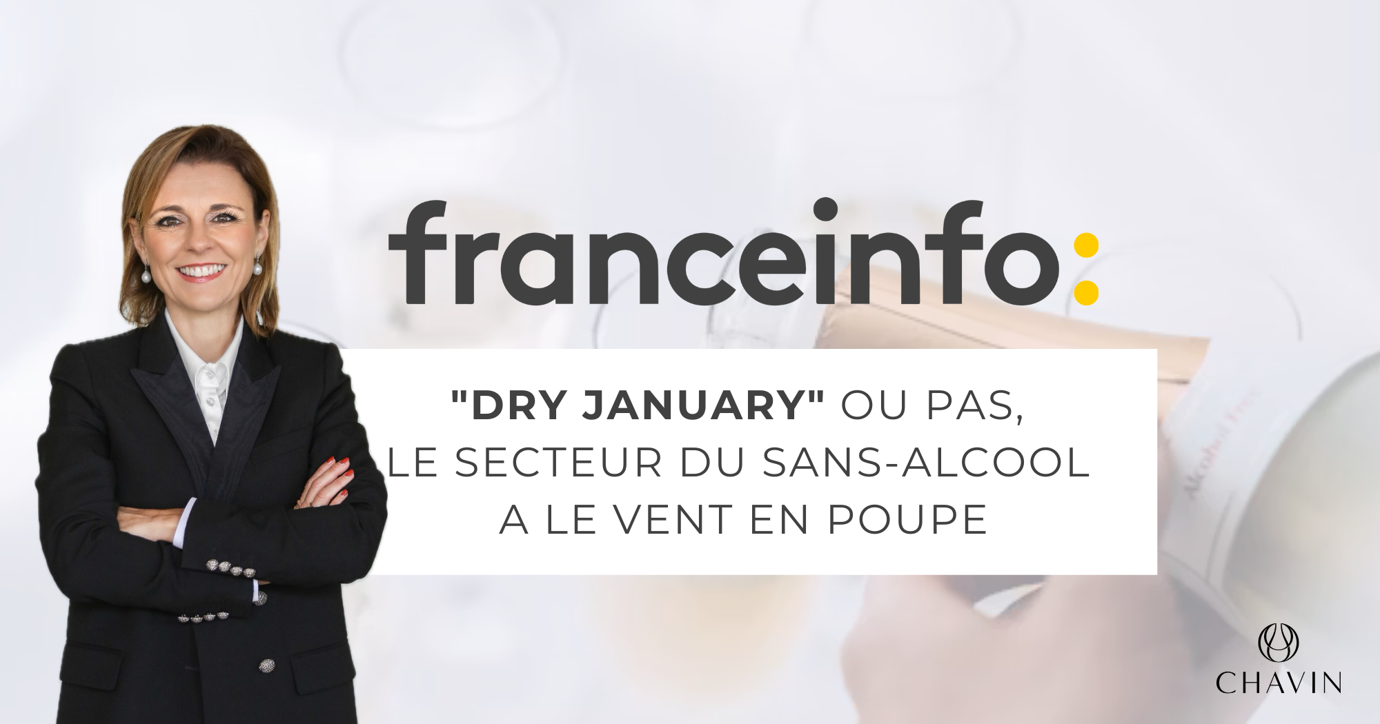 Chavin - Mathilde Boulachin intervient sur franceinfo pour le Dry January