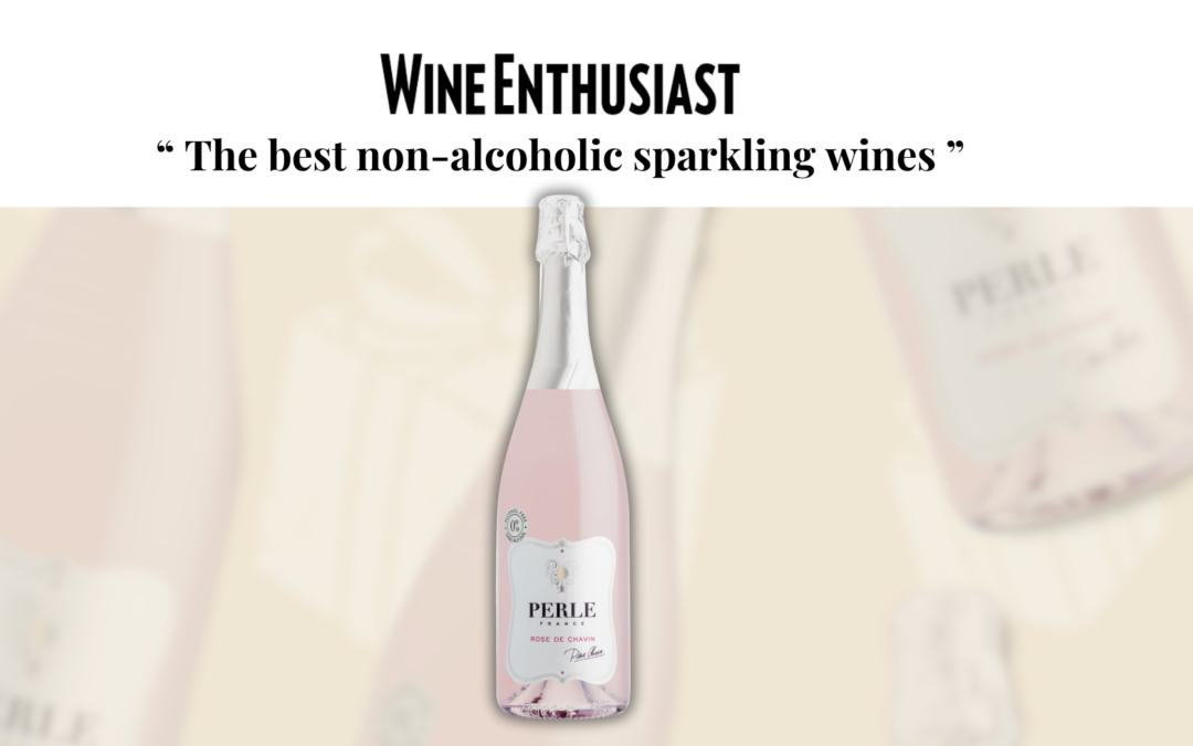 Perle Rosé élu meilleur sans alcool par Wine Enthusiast