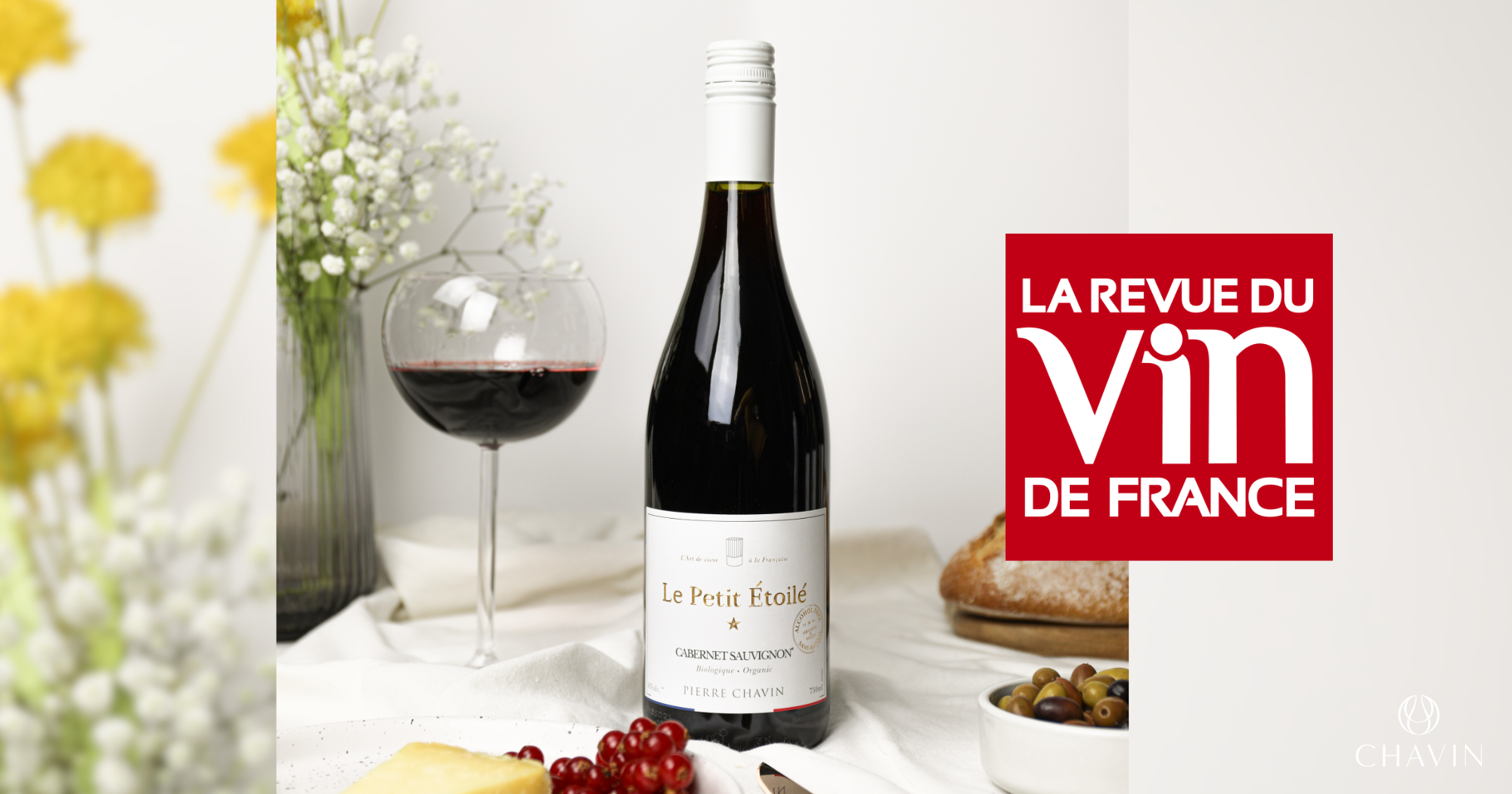 Chavin - Chavin brilliantly featured in La Revue des Vins de France for its non-alcoholic commitment