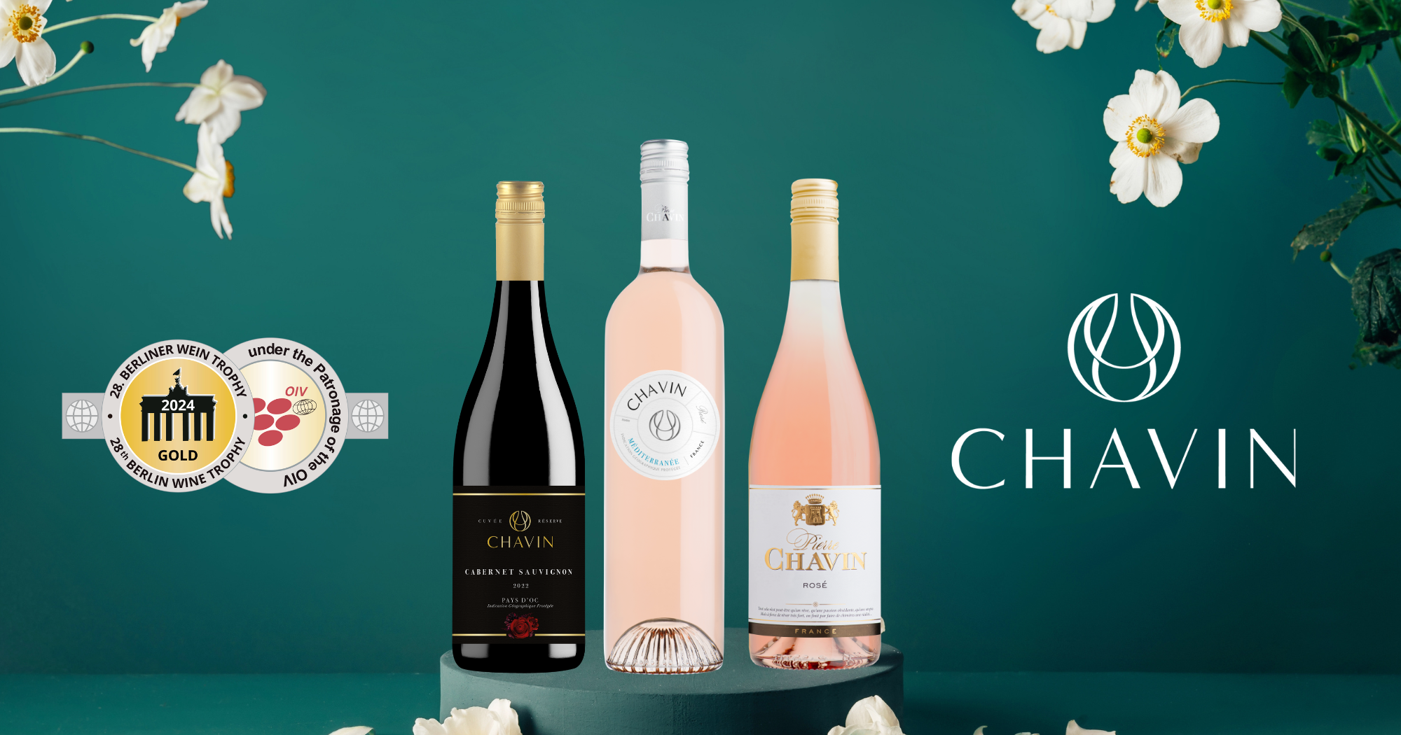 Chavin - Chavin shines with three gold medals at the Berliner Wine Trophy 2024