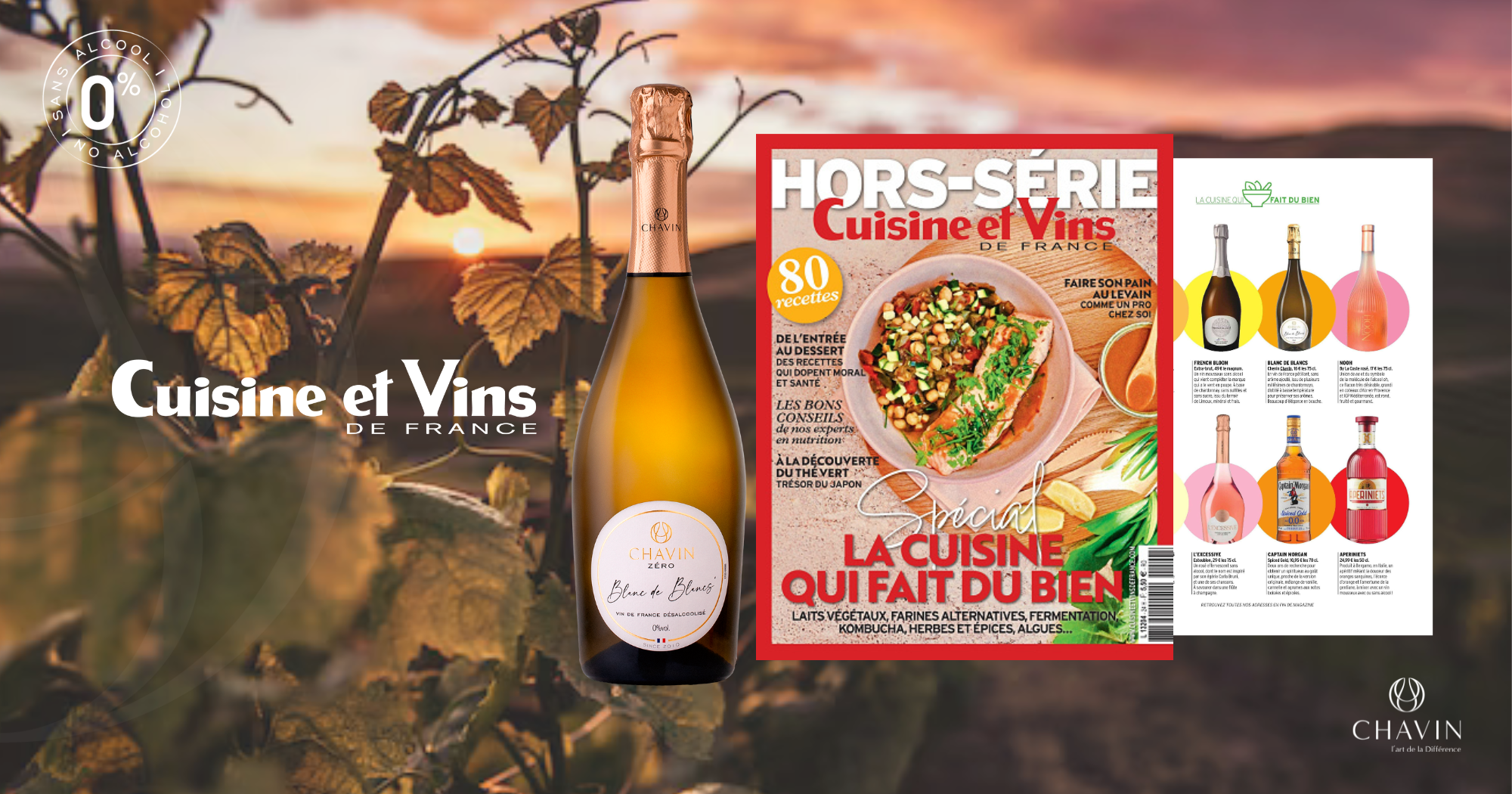Chavin - Maison Chavin Featured in the Summer 2025 Special Edition of Cuisine et Vins de France