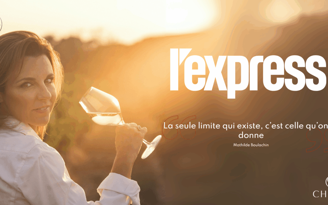 Mathilde Boulachin Featured in L’Express as a Trailblazer in Wine Innovation