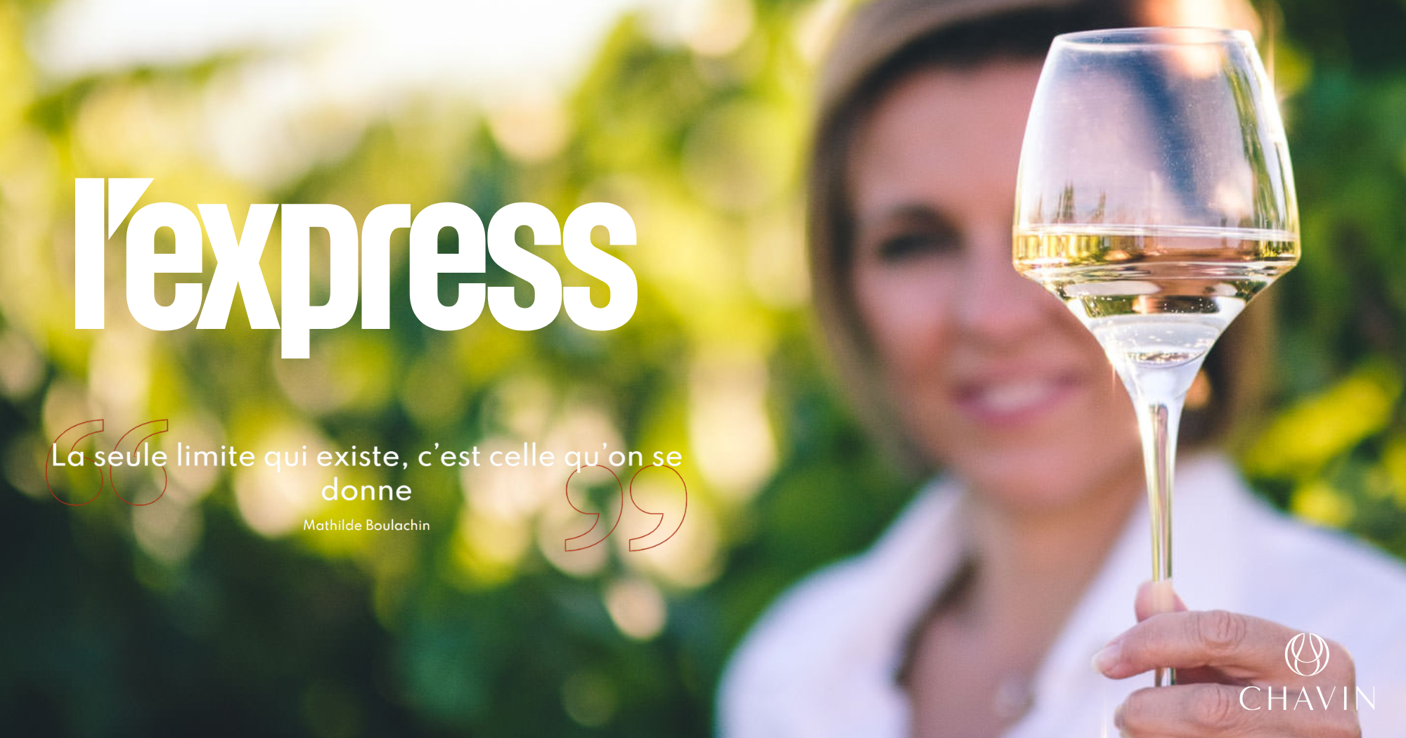 Chavin - Mathilde Boulachin mise à l’honneur dans L’Express pour son engagement pionnier