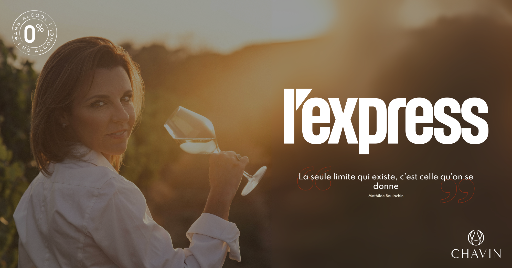 Chavin - Mathilde Boulachin Featured in Lu2019Express as a Trailblazer in Wine Innovation