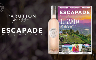CHAVIN ZERO Rosé Vin De France Désalcoolisé dans le magazine ESCAPADE