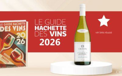 Chavin IGP Côtes de Gascogne Blanc récompensé d’une étoile au Guide Hachette des Vins 2026