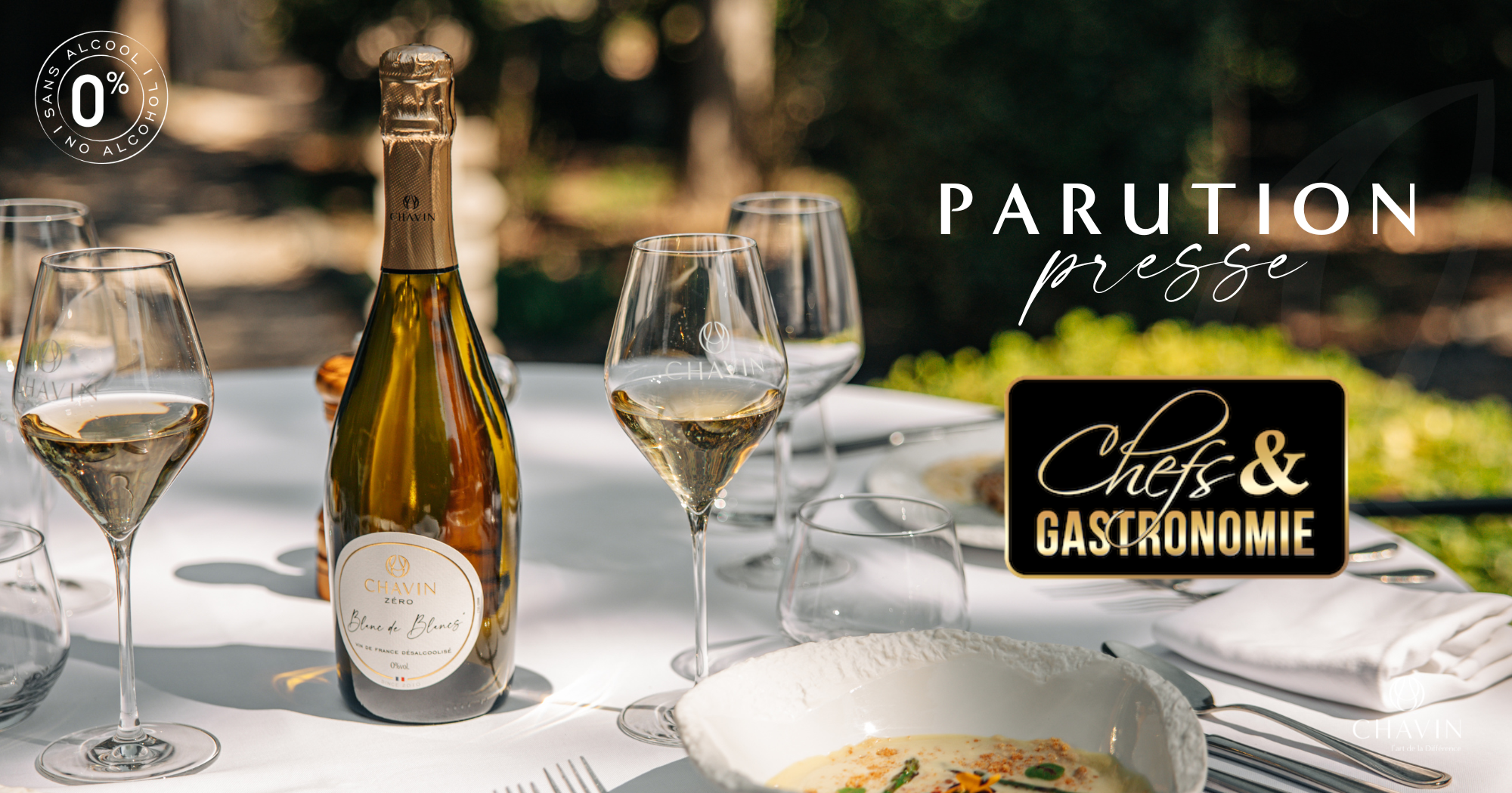 Chavin - When Sommellerie Meets Alcohol-Free Innovation: A Gastronomic Revolution