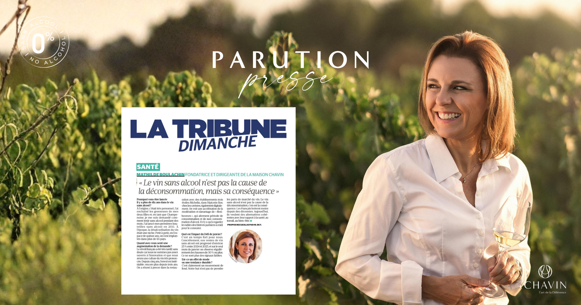 Chavin - Non-Alcoholic Wine, a Reflection of Changing Consumption Habits