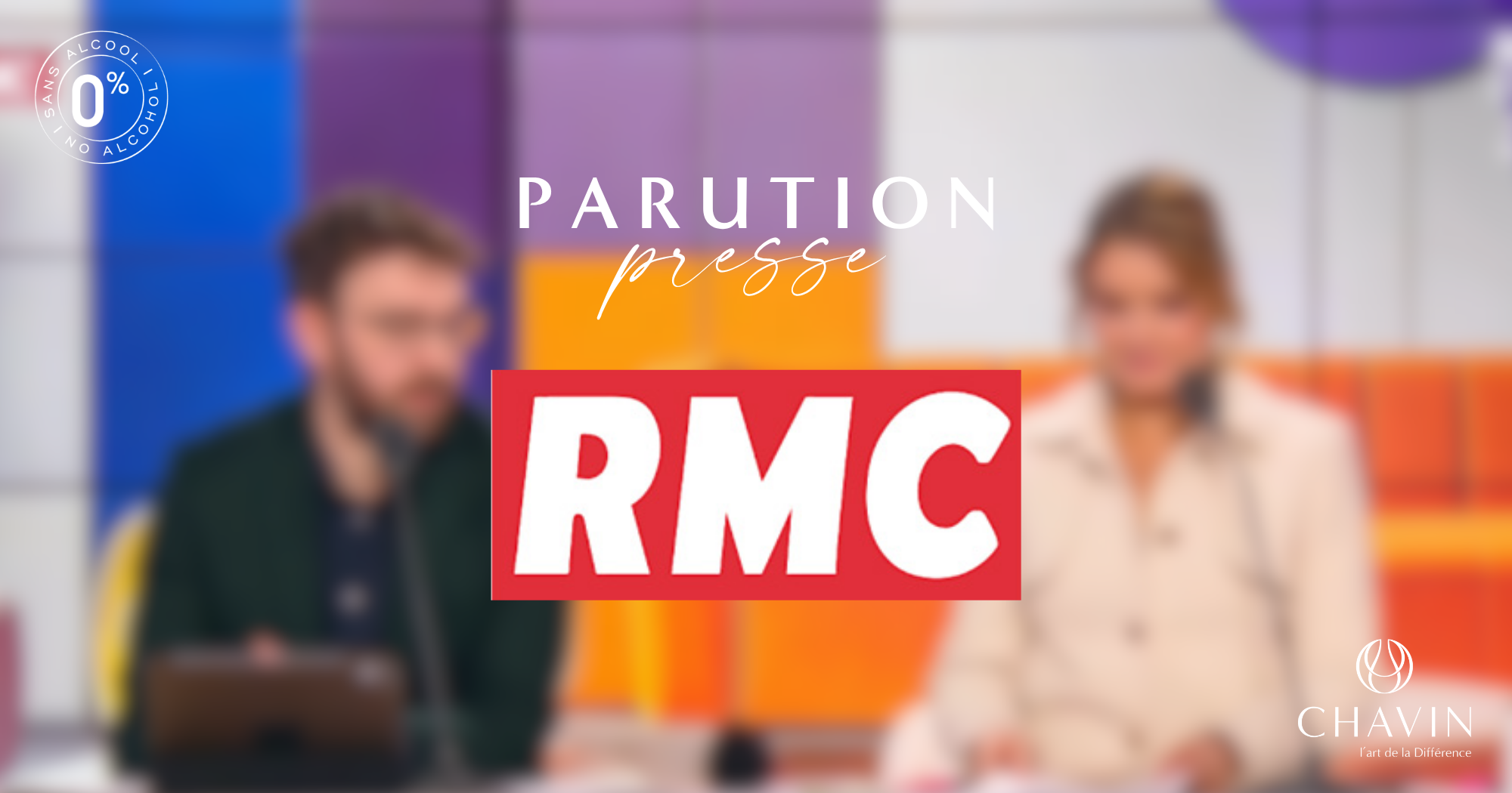 Chavin - Dry January : CHAVIN ouvre l’année sur RMC BFM Morning