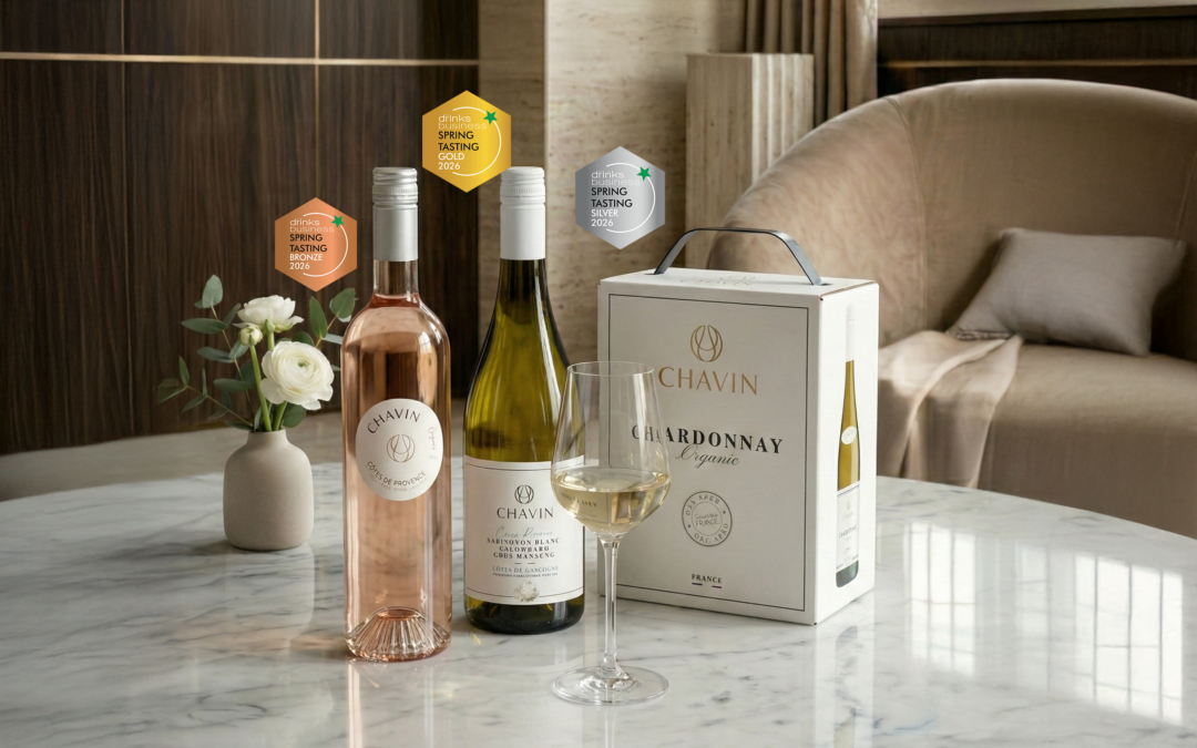Maison CHAVIN Wins Three Medals at The Drinks Business Spring Tasting