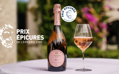 Chavin Zéro Rosé Effervescent récompensé aux Trophées Épicures 2026