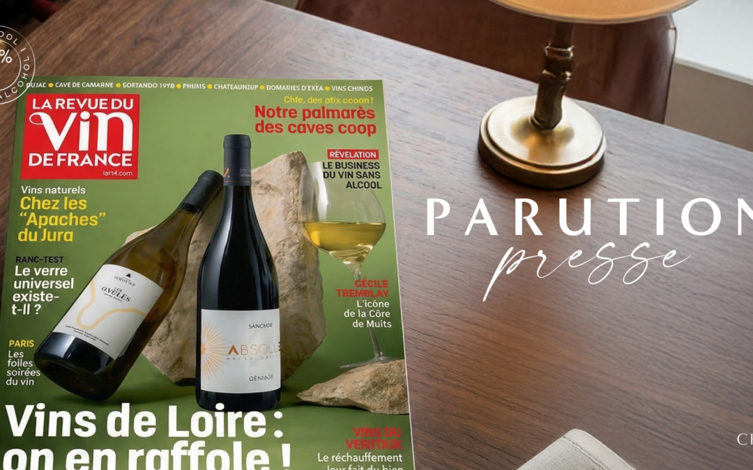 Non-Alcoholic Wine in the Spotlight in La Revue du Vin de France