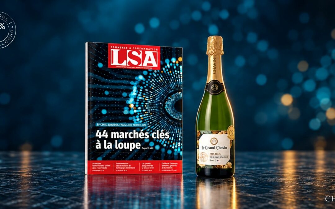 Le Grand Chavin Fine Bulles cité par LSA parmi les références qui accompagnent l’essor des effervescents sans alcool